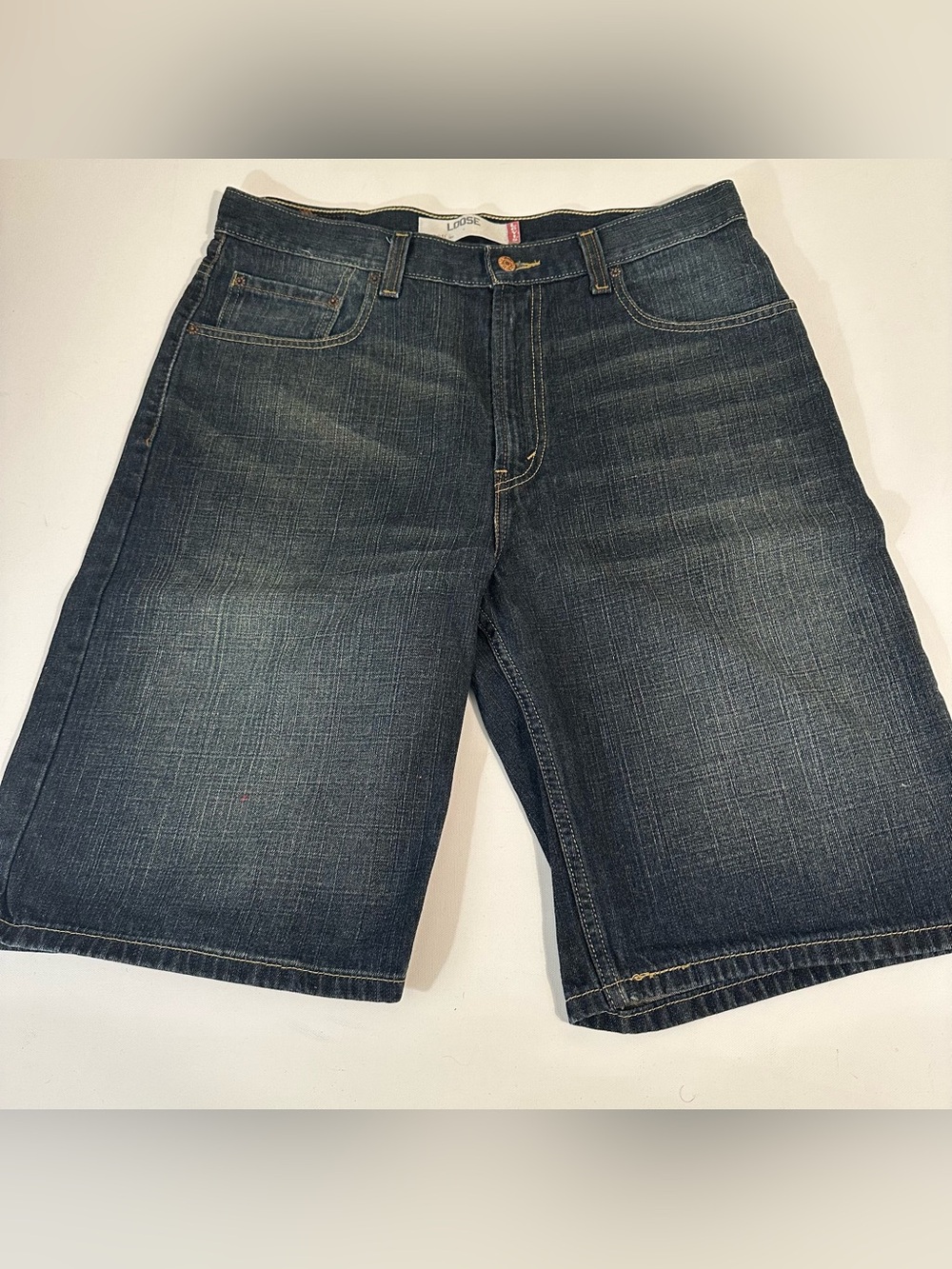 Y2K - LEVI STRAUSS & CO - LOOSE FIT - DENIM SHORTS